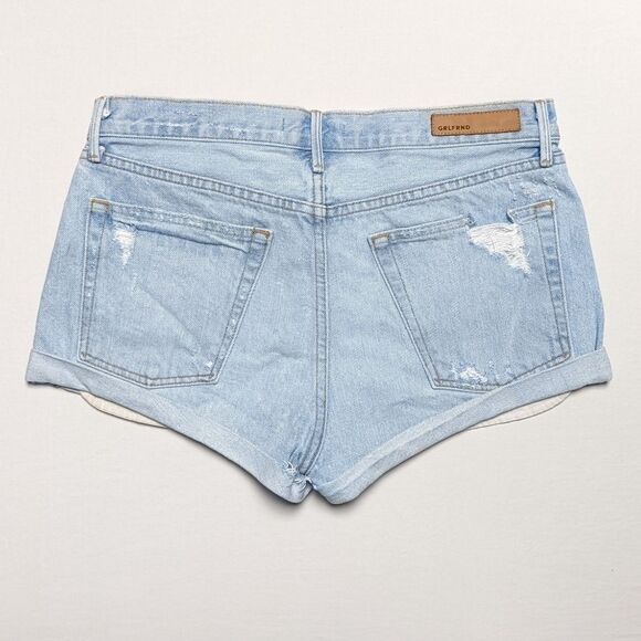 GRLFRND Adriana Distressed Denim Shorts - Picture 2 of 6